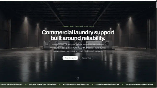 Independent Laundry Solutions storefront